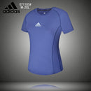 T-SHIRT ADIDAS MULHER - ROXO