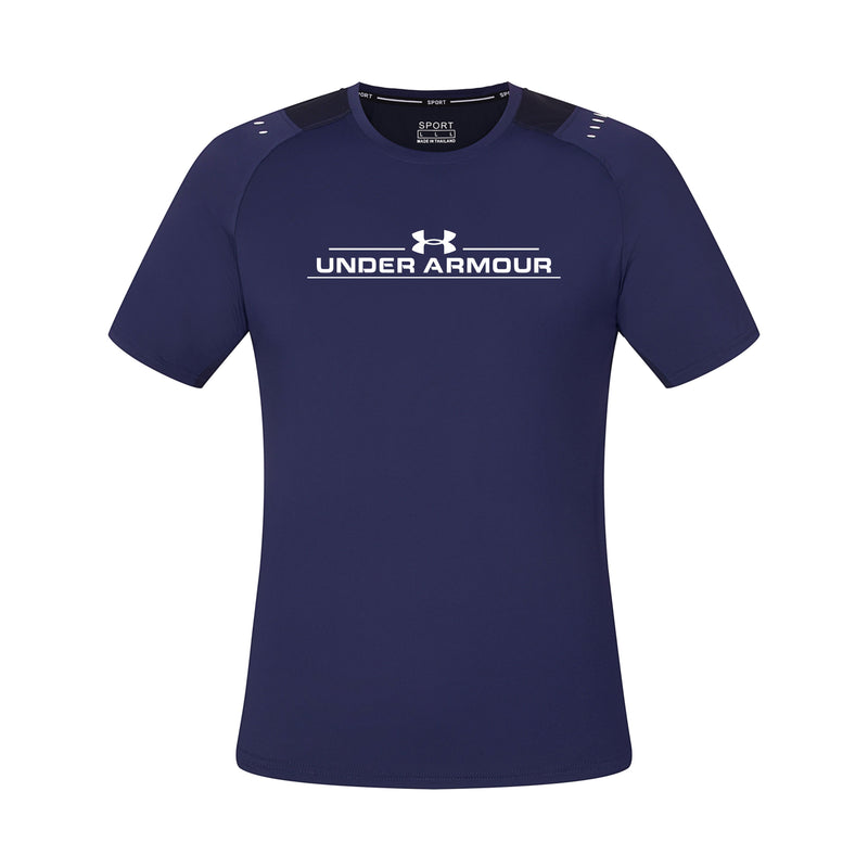 T-SHIRT UNDER ARMOUR HOMEM - AZUL ESCURO