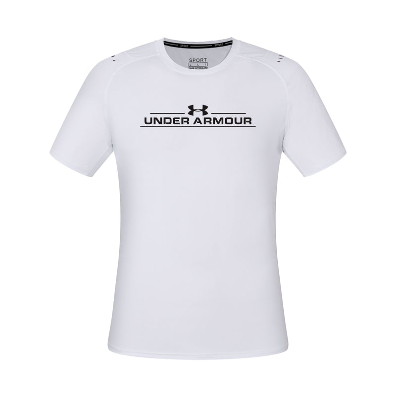 T-SHIRT UNDER ARMOUR HOMEM - BRANCA
