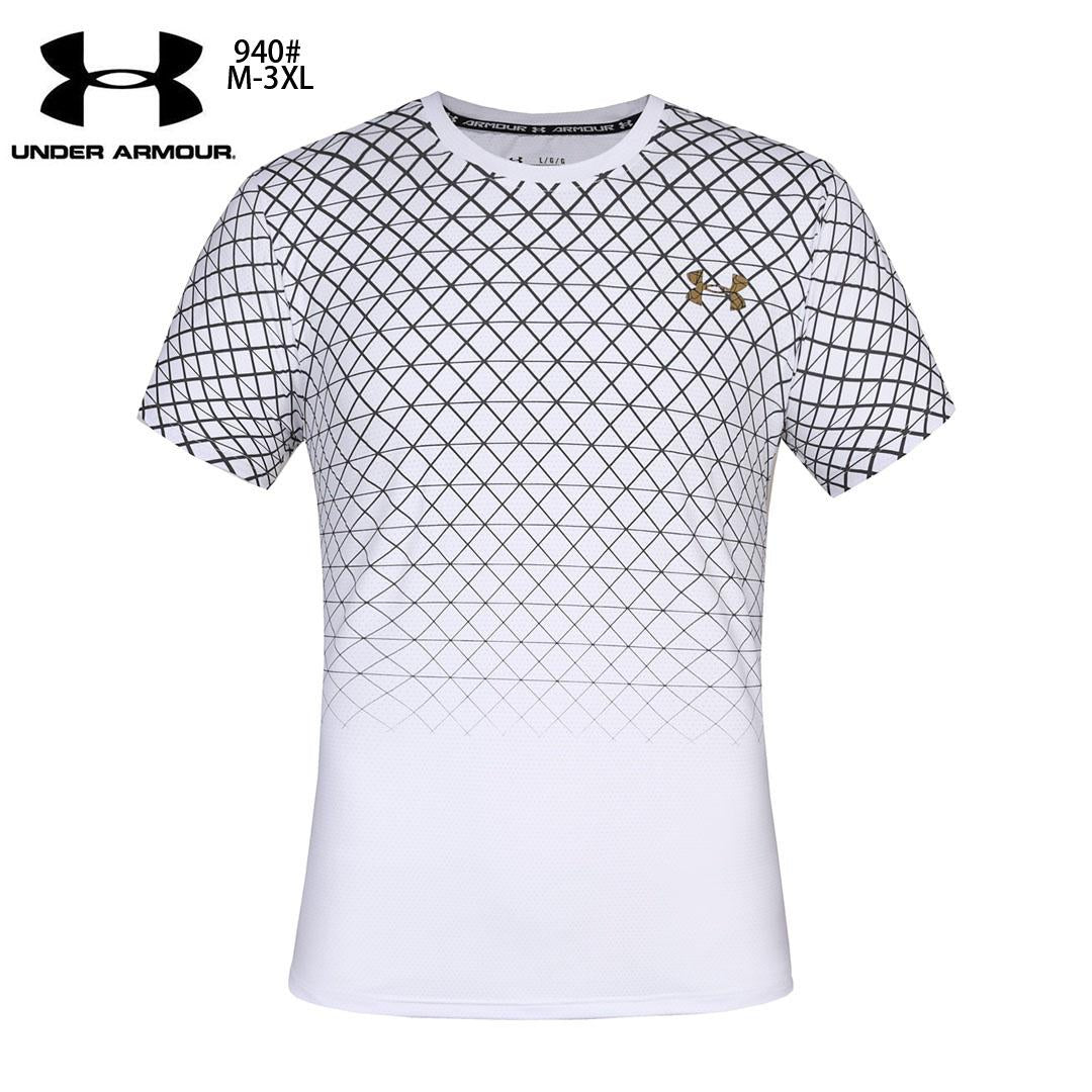 T-SHIRT UNDER ARMOUR HOMEM - BRANCA #L940