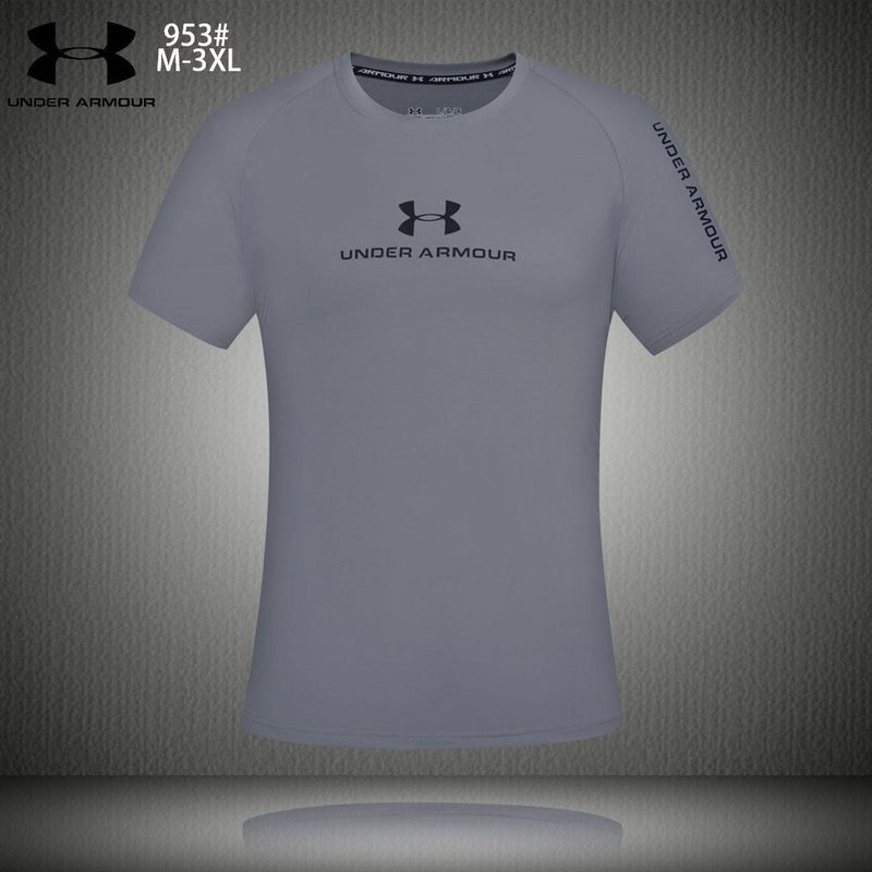 T-SHIRT UNDER ARMOUR HOMEM - CINZA