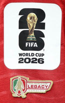 COMBO DE PATCHES/BADGE - CR7 LEGACY + FIFA WORLD CUP 2026