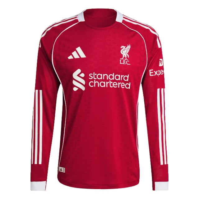 CAMISOLA LIVERPOOL I 25/26 homem MANGA LONGA