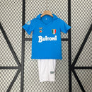 CAMISOLA NAPOLI I 87/88 CONJUNTO INFANTIL (RETRO)