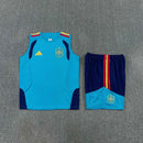CONJUNTO DE TREINO SEM MANGAS ESPANHA COPA DO MUNDO 2026