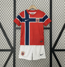 CAMISOLA NORUEGA 2026/27 - COPA DO MUNDO 2026 - CONJUNTO INFANTIL