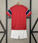 CAMISOLA NORUEGA 2026/27 - COPA DO MUNDO 2026 - CONJUNTO INFANTIL